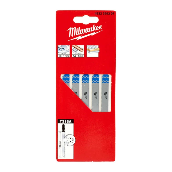 5Lİ 105MM T318A DEKUPAJ BIÇAĞI - MİLWAUKEE ürün görseli 1