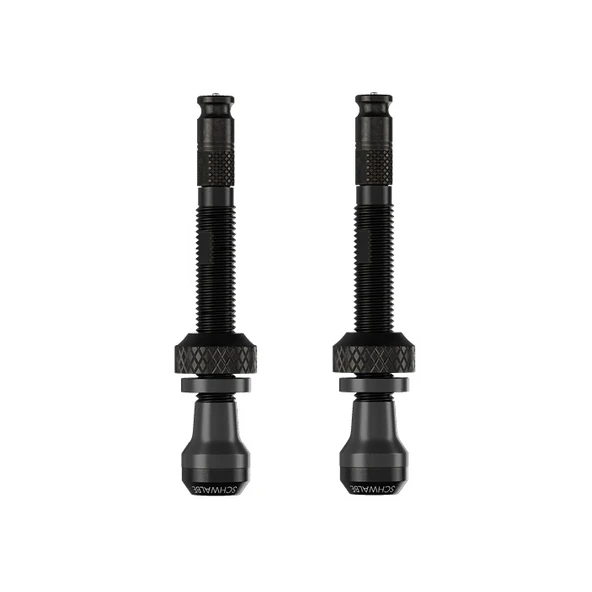 Schwalbe SCV Clik Valve Yeni Sistem Tubeless Sibop Seti 40mm Siyah ürün görseli 1
