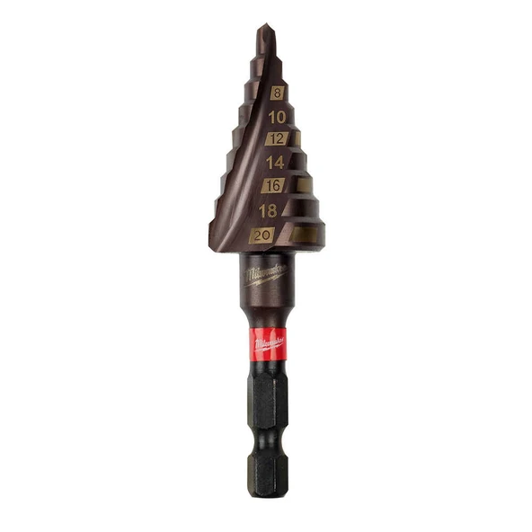 4-20MM SHOCKWAVE KADEMELİ MATKAP UCU - MİLWAUKEE ürün görseli 1