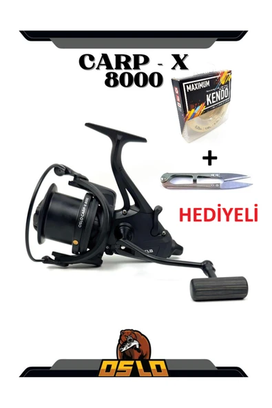 Carp-X 8000 Baitrunner Misina Sarılı Sazan Olta Makinesi ürün görseli 1