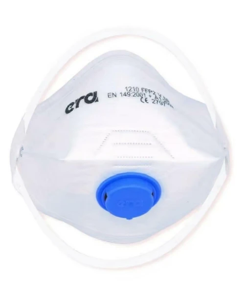 Era 1210 FFP2 Ventilli Katlanır Toz Maskesi 400'lü ürün görseli 1