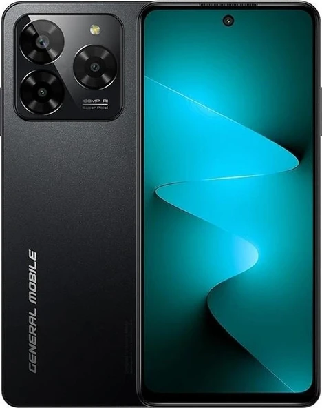 General Mobile Era 50 256 8 GB (General Mobile Türkiye Garantili) Siyah ürün görseli 1