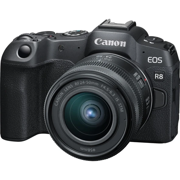 Canon EOS R8 RF 24-50mm IS STM Lens Kit / On İthalat Garantili ürün görseli 1