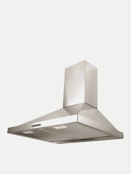 White Daisy Gusto Inox 60 cm Piramit Davlumbaz ürün görseli 1