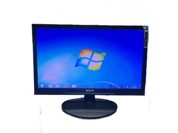 EXPER 1817 18.5 İNÇ WİDESCREEN SİYAH 5MS LED MONİTÖR(2 EL YENİLENMİŞ ÜRÜN) ürün görseli 1