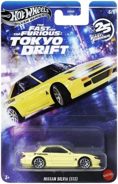 Hot Wheels Fast & Furious Tokyo Drift NISSAN SILVIA (S13) JKX09 - HNR88 ürün görseli 1