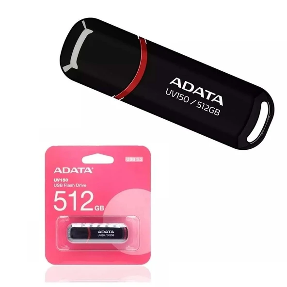 Adata AUV150 512GB RBK USB 3.2 Flash Bellek - Resim 2