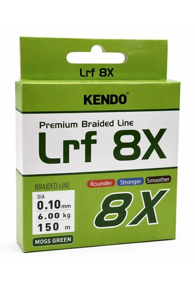Lrf 8X Fighting 150 mt 0.10mm Örgü ip (Moss Green) ürün görseli 1