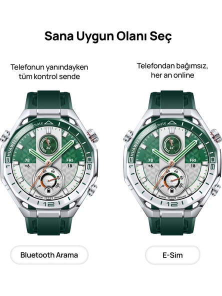 Huawei Watch Ultimate 2  Yeşil LTE - Resim 6