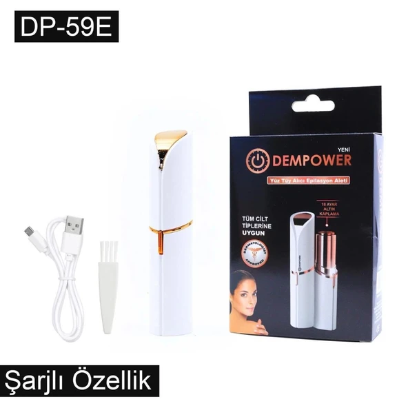 Şarjlı Yüz Tüy Alıcı Epilasyon Aleti Flawles Kısa ürün görseli 1