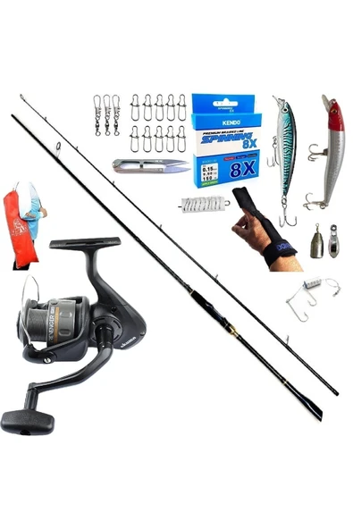 Revenger Rv-40 244cm 6-32gr Oslo Zen Pro Rapala Maket Balık Spin Olta Takımı Seti ürün görseli 1