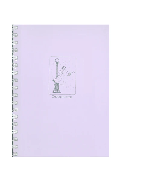 Özkan Deep Note 17x24 Spiralli Düz Defter 100yap.mor ürün görseli 1