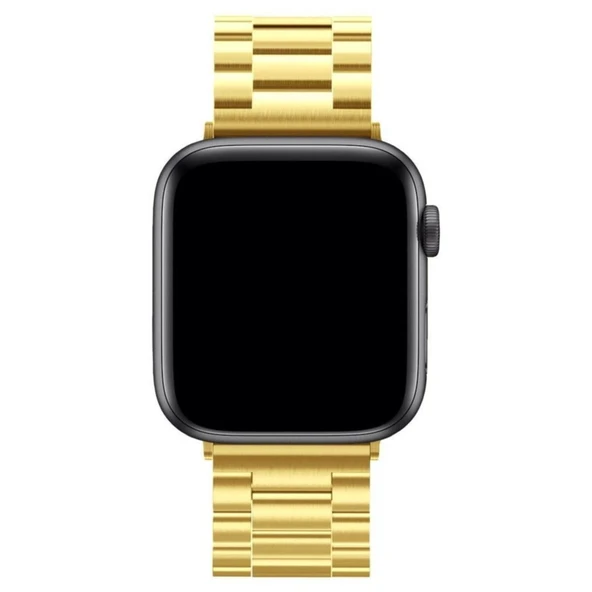 Apple Watch 42mm Metal Baklalı Kordon - Gold ürün görseli 1