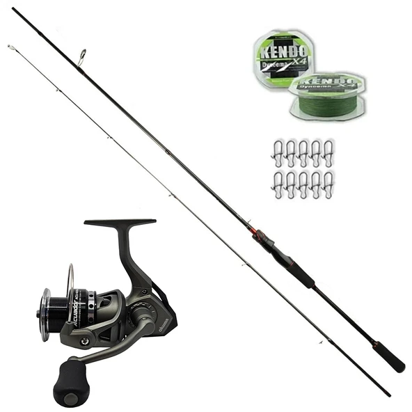 Okuma Acuador 4000 - Ryuji Luna 270cm 5-55 Spin Olta Seti ürün görseli 1