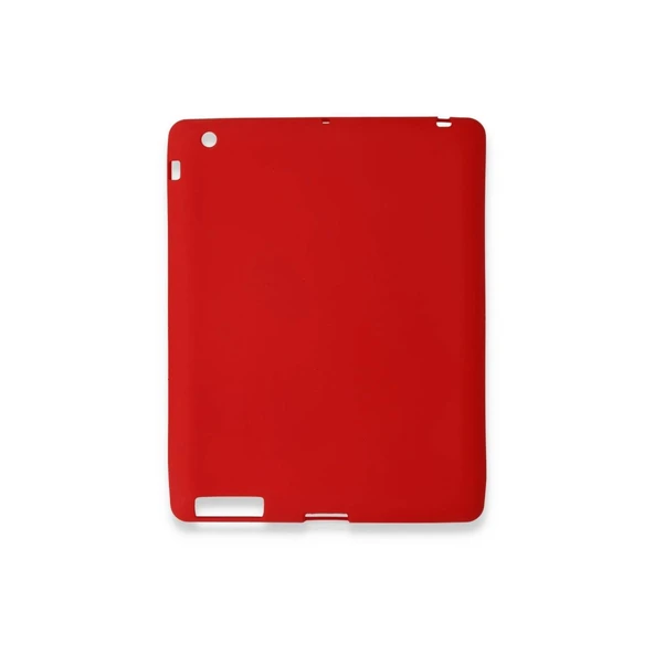 Apple İpad 4 9.7 Kılıf Evo Tablet Silikon - Kırmızı ürün görseli 1