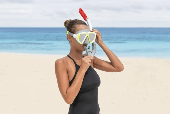 Bestway 24053 Dominator II Şnorkel-Maske Seti (14+, Yetişkin) ürün görseli 1
