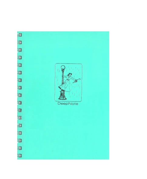 Özkan Deep Note 17x24 Sp. Düz Defter 100yap. P.yeşil ürün görseli 1