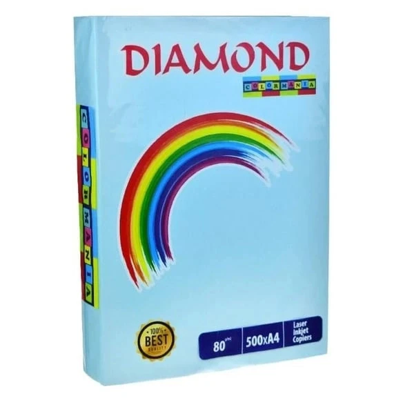 Diamond Renkli Fotokopi Kağıdı a4 A.Mavi 100 Lü 80 Gr ürün görseli 1
