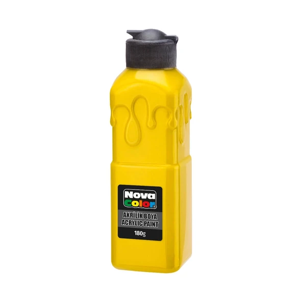 Nova Color Akrilik 180 Gr Sarı ürün görseli 1