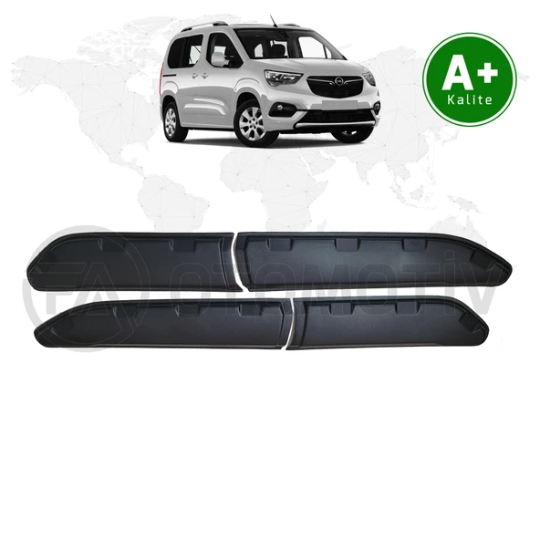 Opel Combo Kapı Dodik Seti 4 Parça 2019 Model Ve Sonrası ürün görseli 1