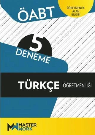 ÖABT TÜRKÇE ÖĞRETMENLİĞİ 5 DENEME MASTER WORK ürün görseli 1