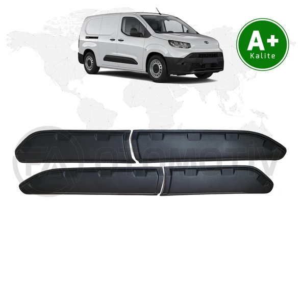 Toyota Proace City Panelvan Kapı Dodik Seti 4 Parça 2024 Model Ve Sonrası ürün görseli 1