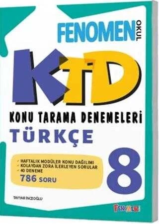 FENOMEN 8.SINIF TÜRKÇE KONU DENEMELERİ ürün görseli 1
