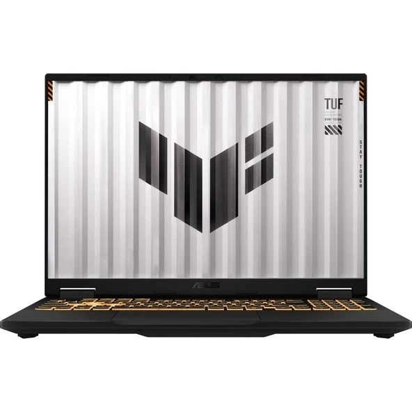 Asus TUF Gaming F16 FX608JMR-RV075 Intel Core i7 14650HX 16GB 1TB SSD RTX5060 Freedos 16" Taşınabilir Bilgisayar ürün görseli 1