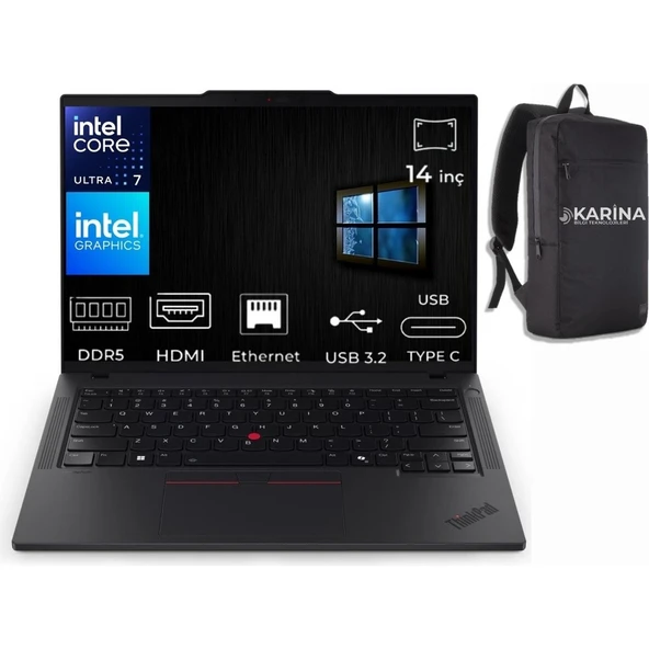 Lenovo Thinkpad E16 Gen 2 Ultra 5 125U 21MA003MTX-050 40GB 4tb+4tb Intel Graphics Freedos 16" Wuxga Notebook ürün görseli 1