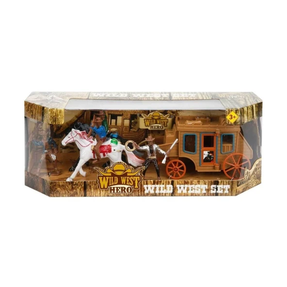 77116 At Arabalı Kovboy Oyun Seti ürün görseli 1