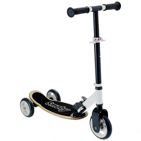 Ahşap 3W Katlanabilir Scooter 7600750908 ürün görseli 1