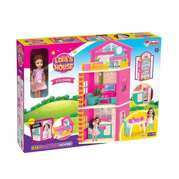 03662 LOLA NIN EVİ 3 KATLI ürün görseli 1
