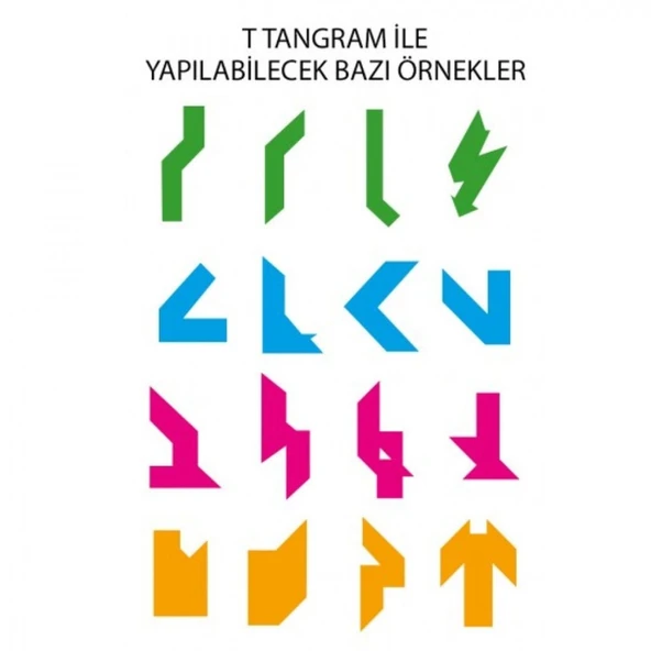 1431 , T Tangram 4 Parça - Resim 3