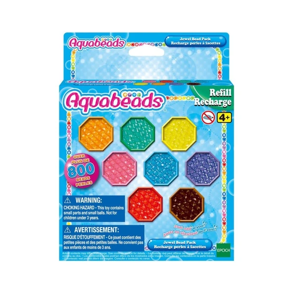 31520 Epoch AquaBeads Kristal Boncuk Paketi - Yedek Paket, 800 parça +4 yaş ürün görseli 1