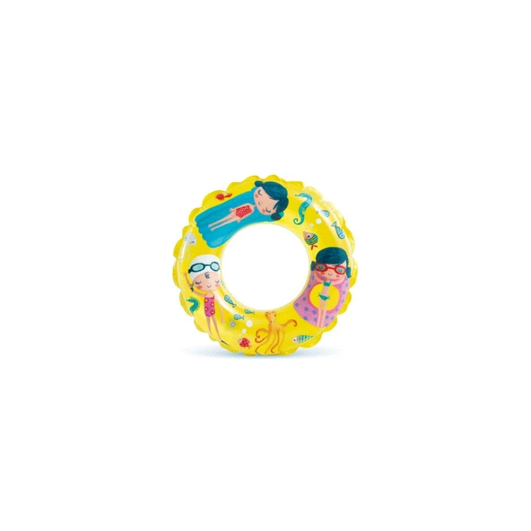 IS59242 Şeffaf Baskılı Simit 61 cm - Vardem Oyuncak - Resim 5