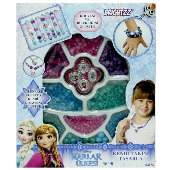 Frozen Boncuk Takı Seti - Resim 2