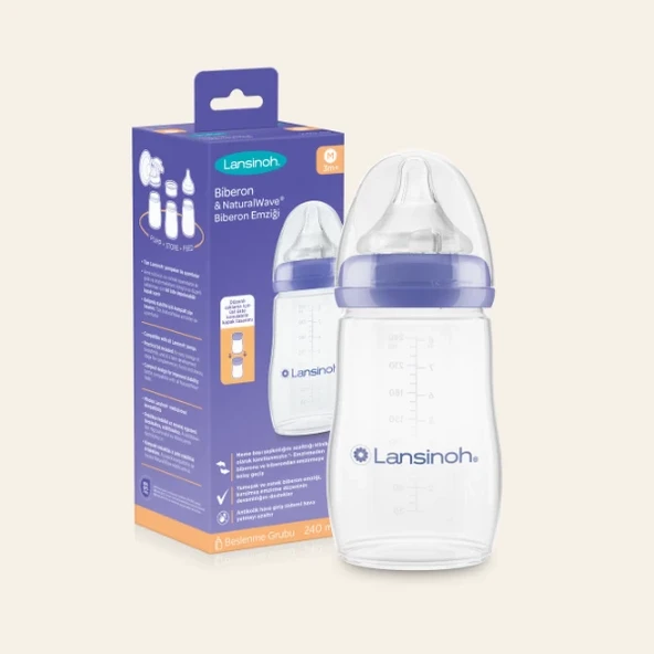 Biberon Natural Wawe Biberon Emziği 240 ml ürün görseli 1