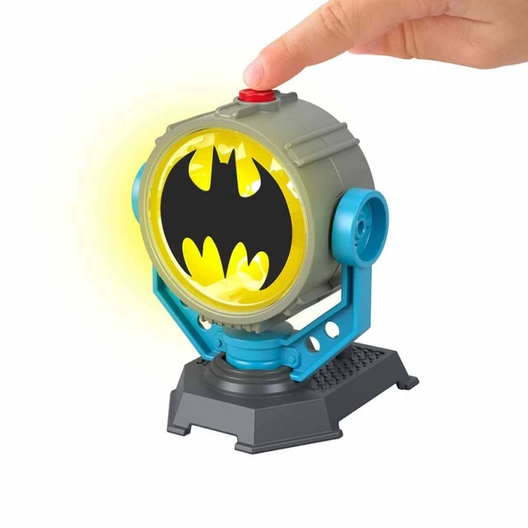 Super Friends Bat-Tech Bat-Signal Figür Seti - Resim 3