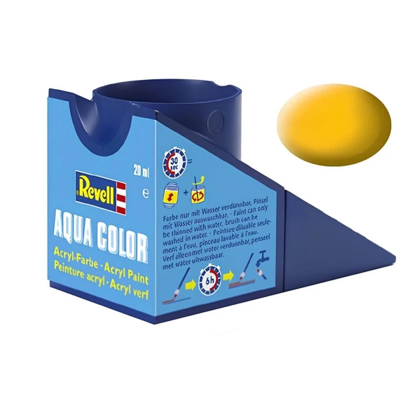 Yellow Mat Boya 18 ml ürün görseli 1