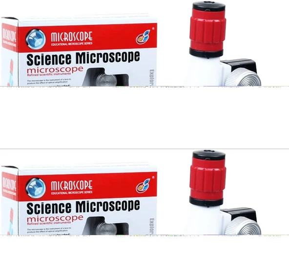 Eğitici Mikroskop Kiti Zoom Led Işıklı 100x 400x 1200x St1200x ürün görseli 1