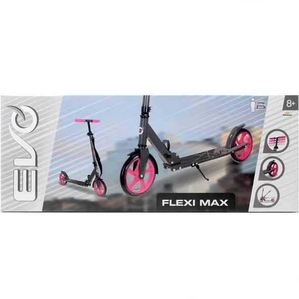 Flexi Max 2 Tekerlekli Scooter Pembe - Resim 4