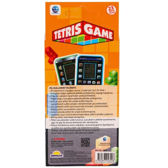 Tetris Game Tetris Oyun Konsolu 158A - Resim 3
