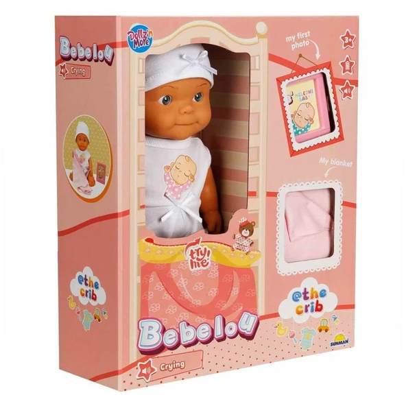 5683 Sesli Hoş Geldin Bebeği 30 cm -NessiWorld - Resim 3