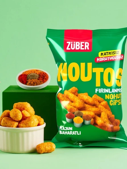Fırın Nohut Cipsi 55 Gr Kajun Baharatlı ürün görseli 1