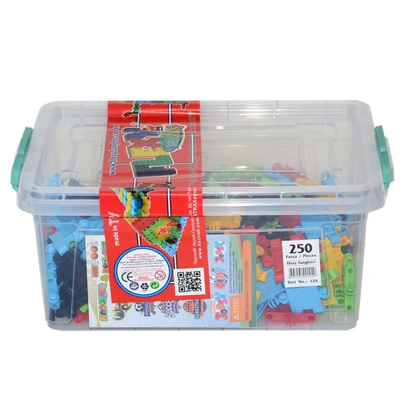 124 Flexy 250 Parça Yapı Blokları ürün görseli 1