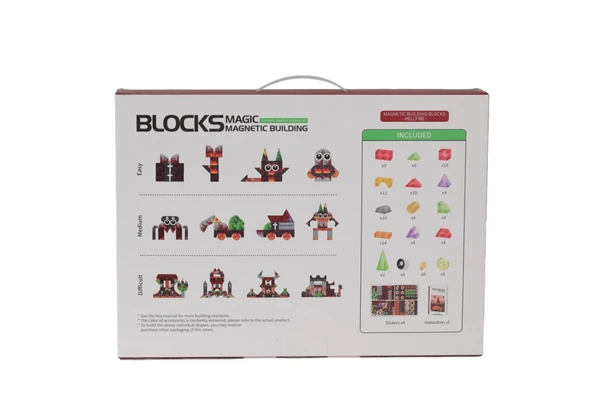 66011 MANYETİK PUZZLE 122 PARÇA ürün görseli 1