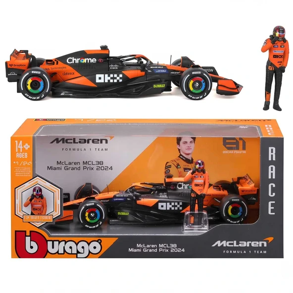 1:24 MCL38 Model Araç ürün görseli 1