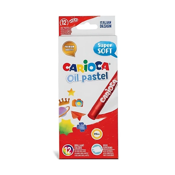 Yağlı Pastel Boya 12'li 43277 ürün görseli 1