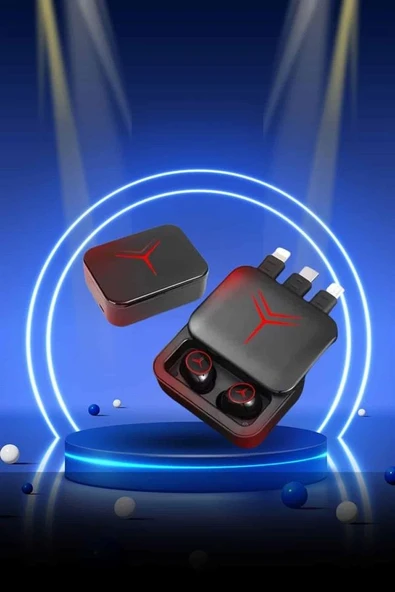 Powerbank Özellikli Bluetooth Kulaklık Ve Nabız Ölçer Akıllı Saat Bileklik Hediyeli ürün görseli 1