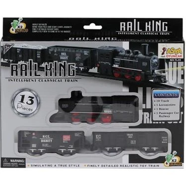 TL05 13 PARÇA IŞIKLI KLASİK TREN- ŞİM - Resim 2